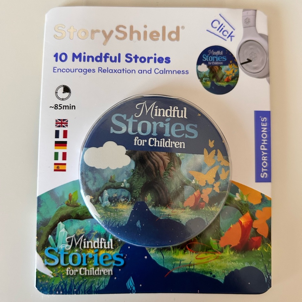 Onanoff StoryPhone Storytelling Headphones for Kids - Light Blue - Picture 6 of 14